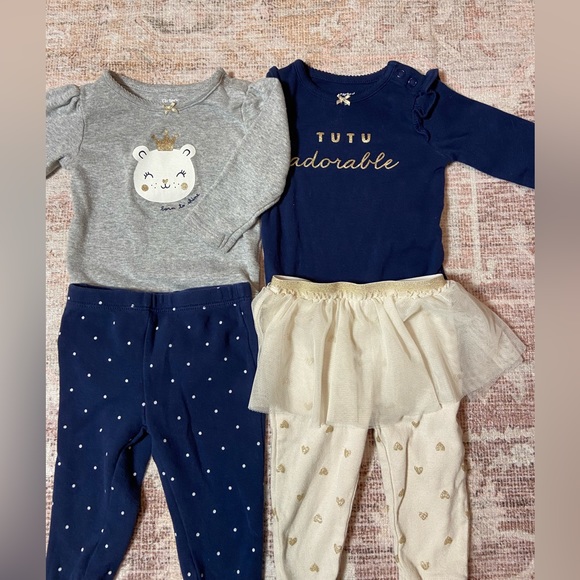 ••Carter’s Mix N’ Match Baby Girl Outfits - Picture 3 of 3